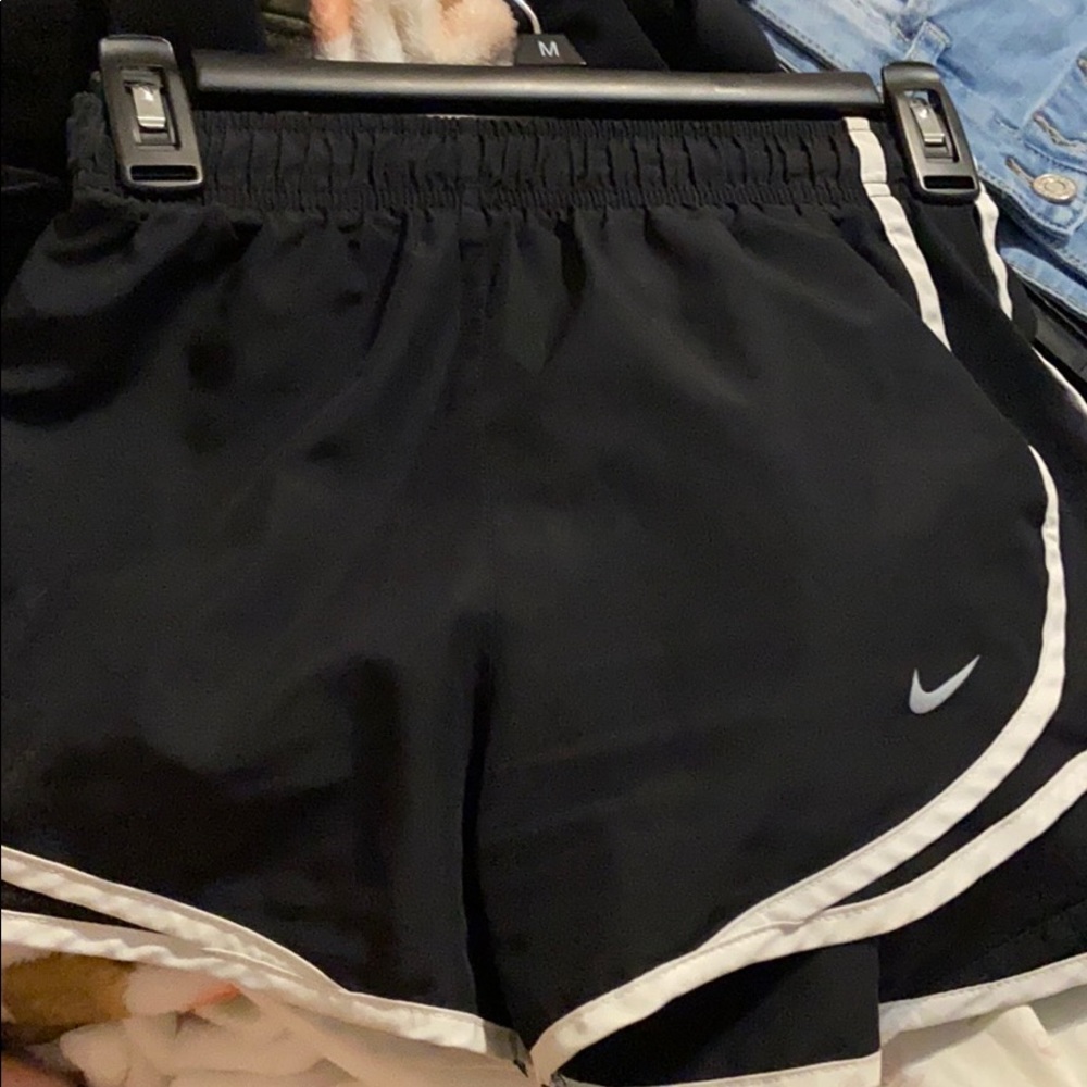 Black and White Nike shorts
